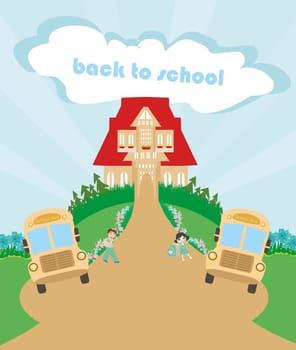 Back to School concept background
