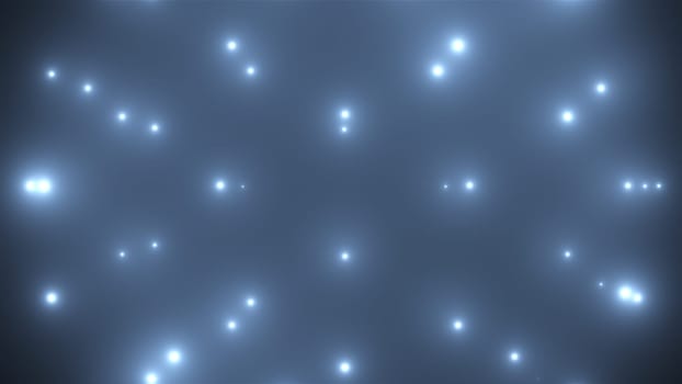 Flashing lights. Computer generated 3d render