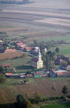 Parish Church of Saints Simon and Jude in Ciglena, Croatia