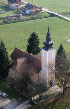 Parish Church of Saint Nicholas in Donja Zelina, Croatia