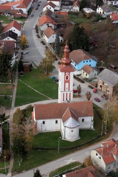 Parish Church of St. Margaret in Dubrava, Croatia