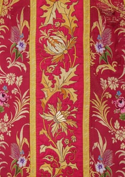 Detail of church vestment, church of Saint Matthew in Stitar, Croatia