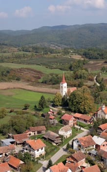 Church of Saint John the Baptist in Gornja Jelenska, Croatia