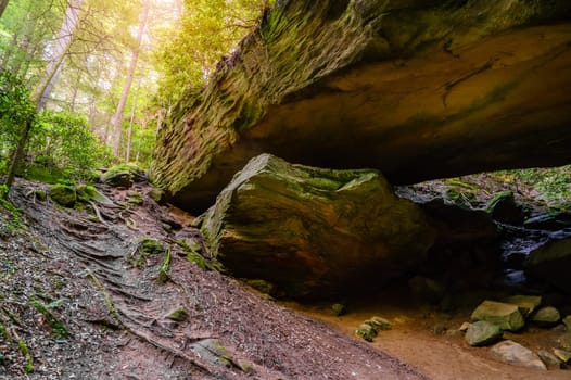 Henson's Arch in Red River Gorge in Kentucky