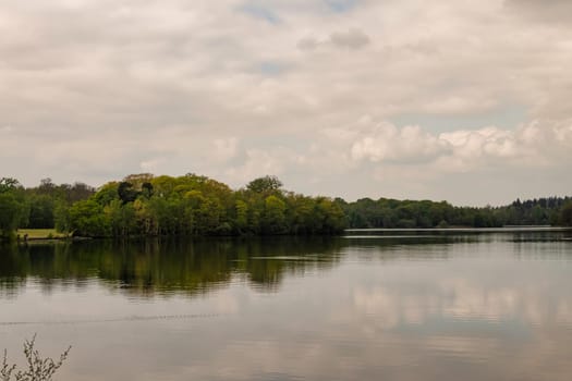Virginia Water Lake in Windsor Great Park, United Kingdom