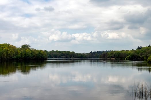 Virginia Water Lake in Windsor Great Park, United Kingdom
