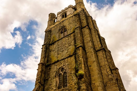Chichester Cathedral (Cathedral Church of the Holy Trinity) free-standing medieval bell tower known as campanile in Chichester, West Sussex, United Kingdom