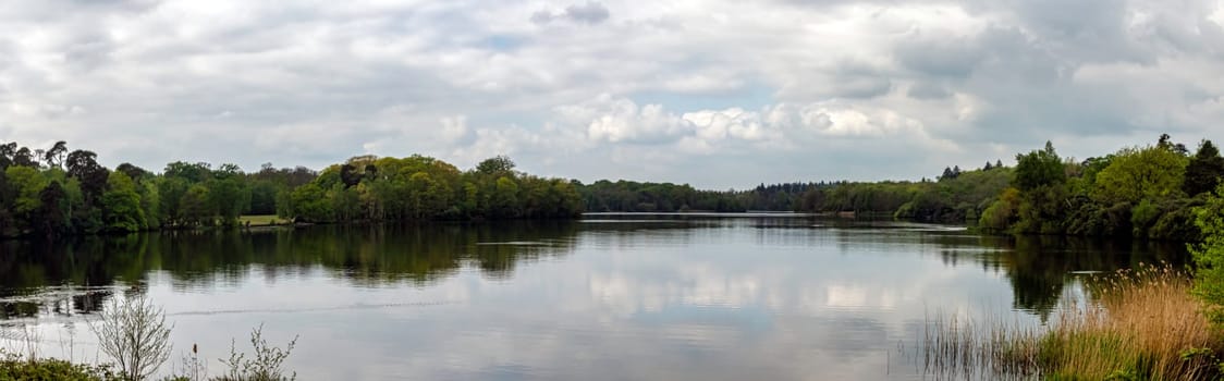 Virginia Water Lake in Windsor Great Park, United Kingdom