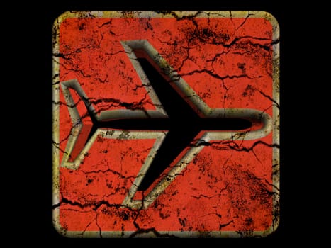 Airplane symbol