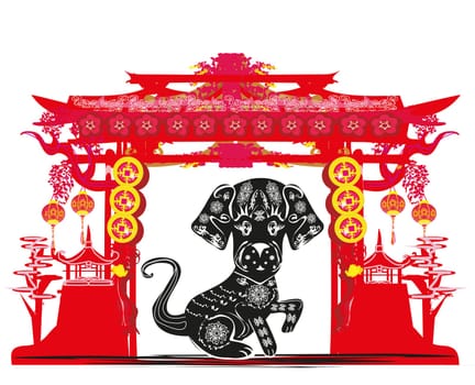 Chinese zodiac the year of Dog
