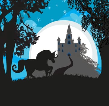 Castle and Unicorn