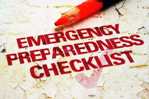 Emergency checklist