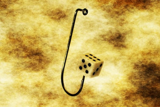 Dice on hook