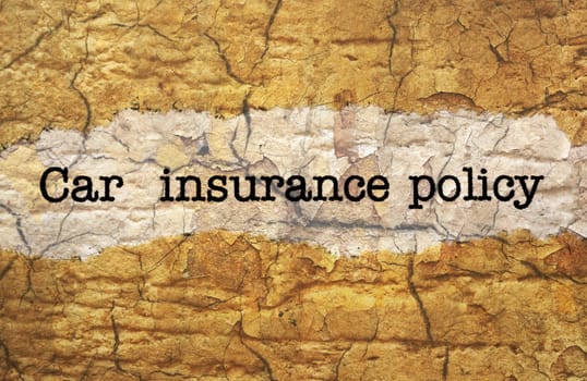 Car insurance policy