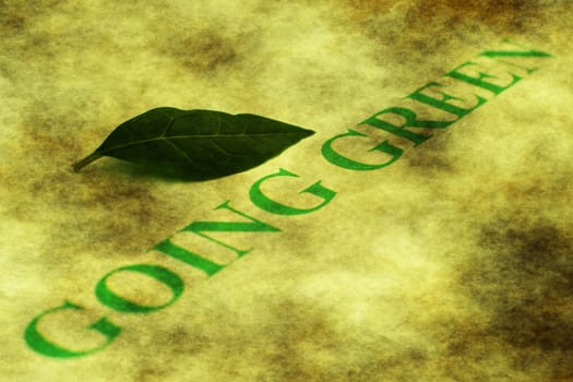 Going green