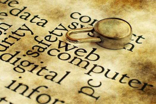 Web security concept