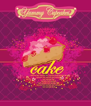 Lovely cake Design card
