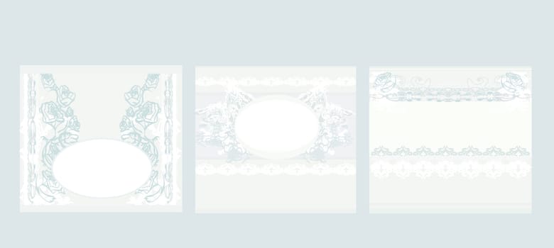 wedding reception card set