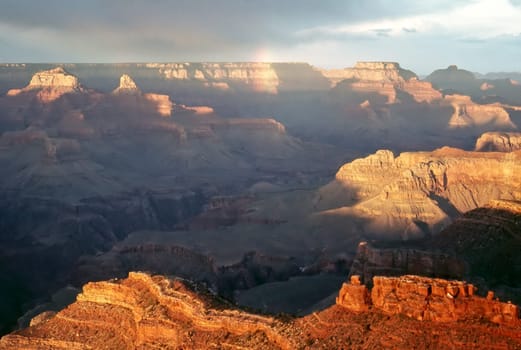 Storm in Grand Canyon, Arizona
