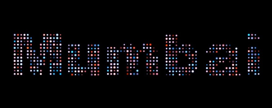 Mumbai led text