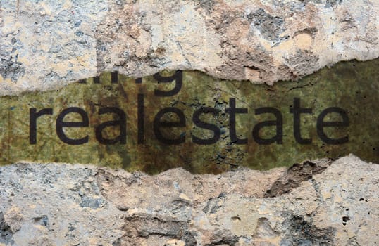 Real estate concept