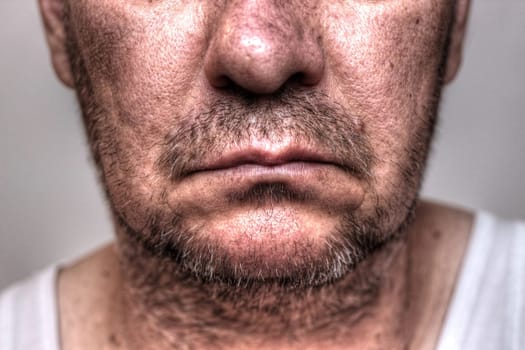 Artistic dark portrait