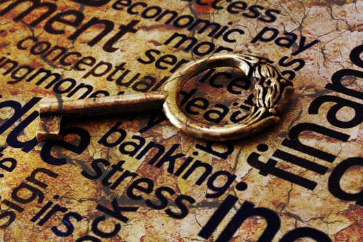 Golden key on banking stress