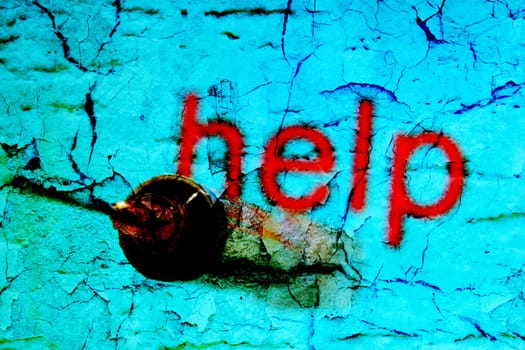 Syringe and help text