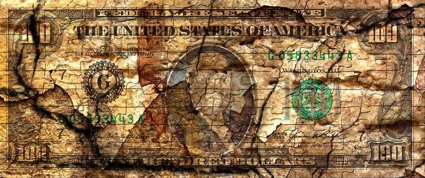 Puzzle dollar