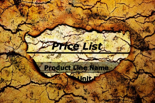 Price list