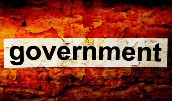 Government grunge concept