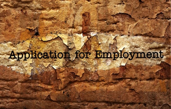 Application for employment