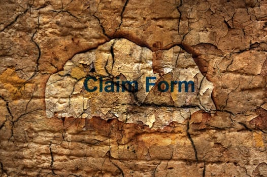 Claim form