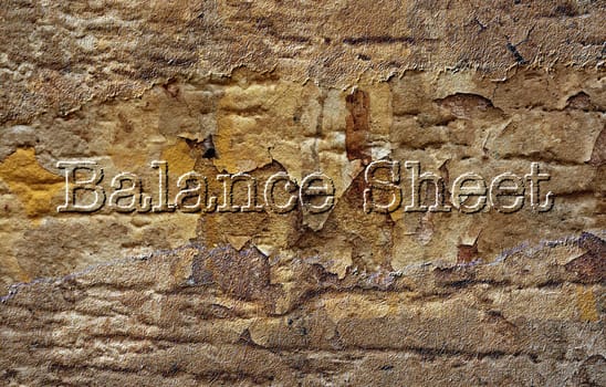 Balance sheet