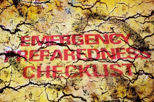 Emergency checklist