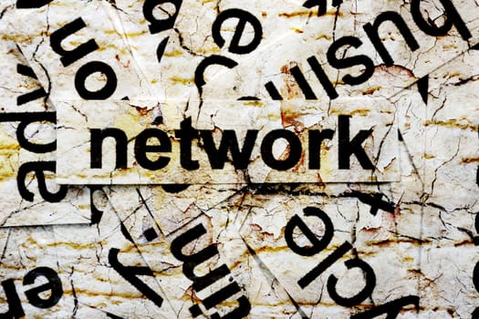 network word cloud