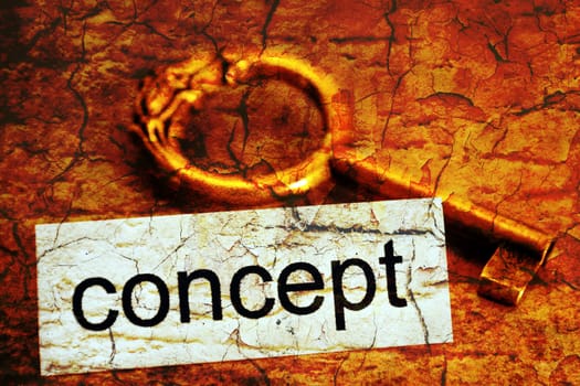 Concept tag and old key