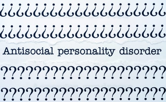 Antisocial pesonality disorder