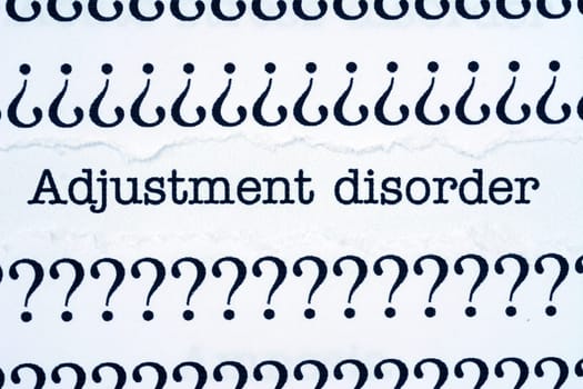 Adjustment disorder