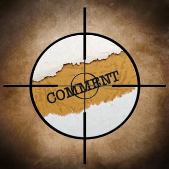 Comment target