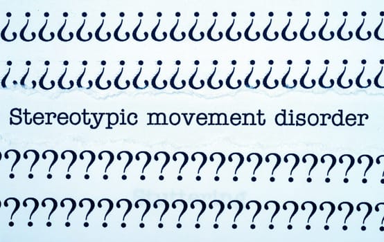 Stereotypic movement disorder