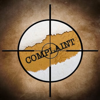 Complaint target