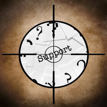 Support target