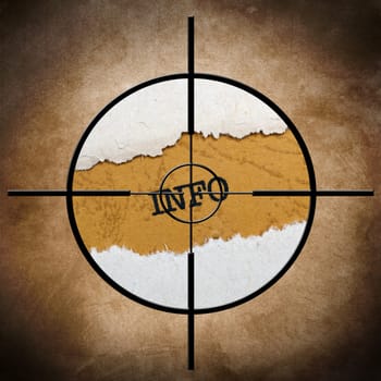 Info target concept