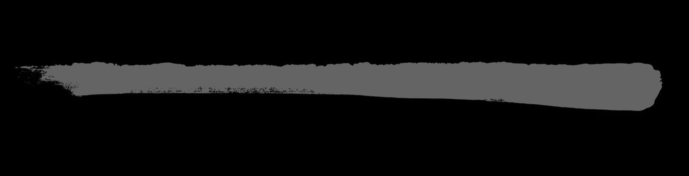 Hand painted stripe with grey color on black background