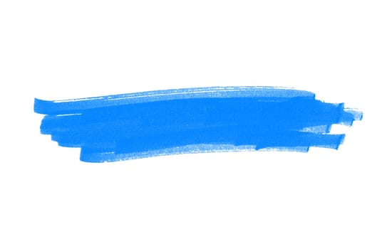 Blue pencil marker - Handmade Banner