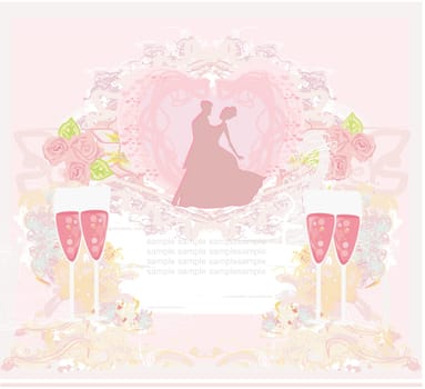 Ballroom dancers - invitation