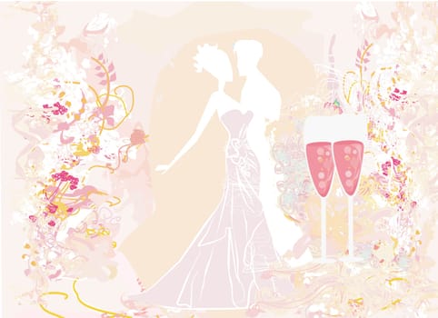 Ballroom dancers - invitation