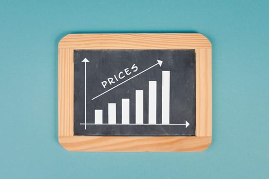 Global increasing prices , high living expenses, shortage of groceries, gas and electricity costs, inflation of the Dollar and Euro shown in the graph