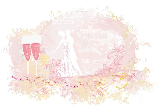 Ballroom dancers - invitation